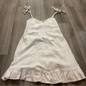 Hollister White Baby Doll Dress